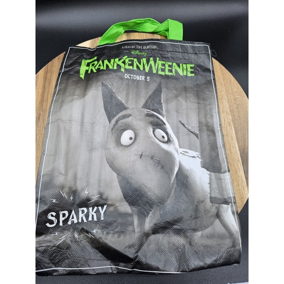 Frankenweenie Sparky Limited Edition Tote From Subway Tim Burton Disney - Picture 1 of 7